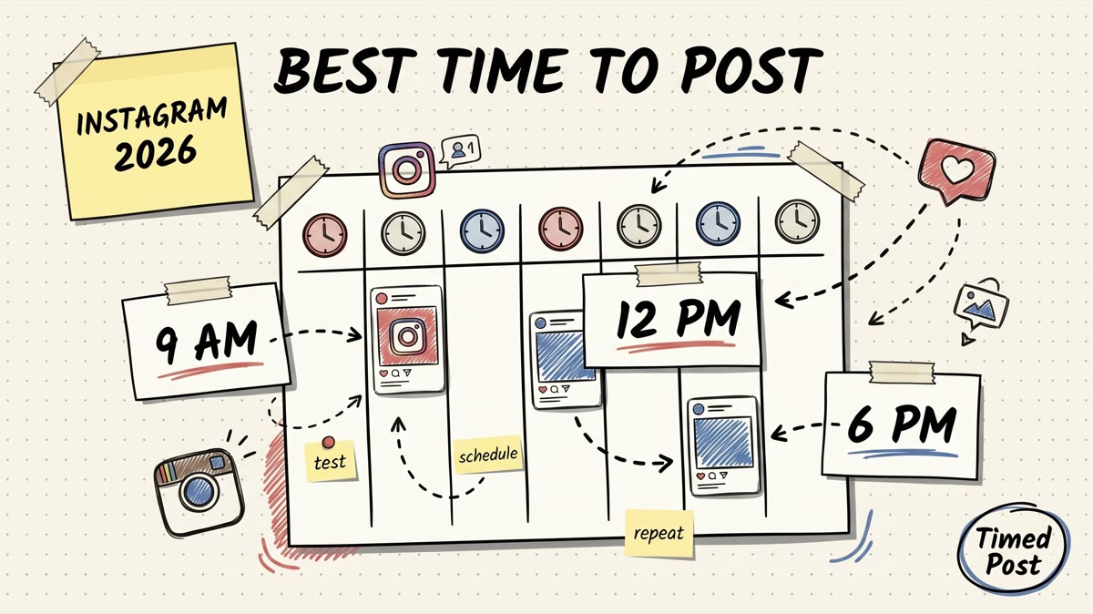 Best Time to Post on Instagram in 2026: A Practical Scheduling Guide ...